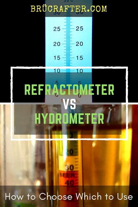 Refractometer inc|refractometer vs hydrometer.